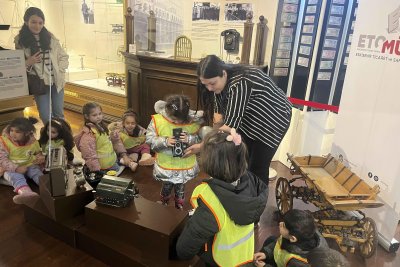 MİNİK ZİYARETÇİLER ETO MÜZE’Yİ KEŞFETTİ