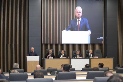 ETO’NUN YENİ HİZMET BİNASINDA İLK MECLİS TOPLANTISI YAPILDI