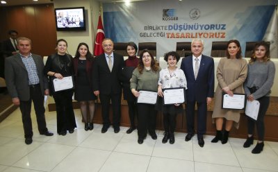 UYGULAMALI GİRİŞİMCİLİK EĞİTİMİ SERTİFİKA TÖRENİ DÜZENLENDİ