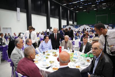 ETO İFTARINI ŞEHİT VE GAZİ AİLELERİYLE BİRLİKTE EFKM'DE YAPTI