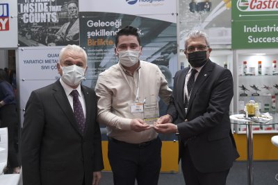 FUARDA STANT AÇAN ESKİŞEHİRLİ FİRMALARA TEŞEKKÜR PLAKETİ