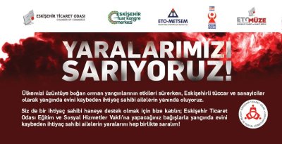 ETO’NUN VAKFINDAN YANGIN MAĞDURLARI İÇİN YARDIM KAMPANYASI