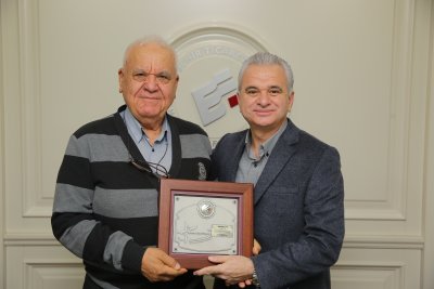 ETO’DAN SANAYİ SİTESİ’NDEKİ 40 YILLIK ÜYELERE VEFA PLAKETİ