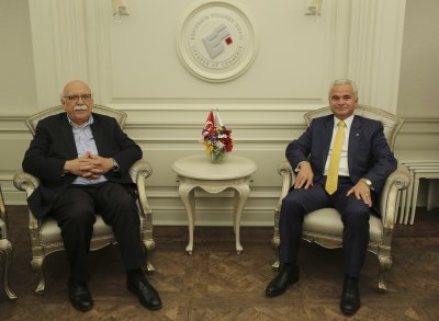 MİLLETVEKİLİ AVCI'DAN BAŞKAN GÜLER'E ZİYARET