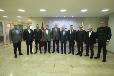 ODUNPAZARI BELEDİYE BAŞKANI KAZIM KURT’TAN ETO’YA ZİYARET