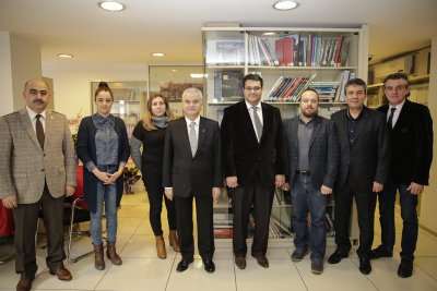 ODA BAŞKANLARINDAN FUAR KONGRE MERKEZİNE ÖVGÜ