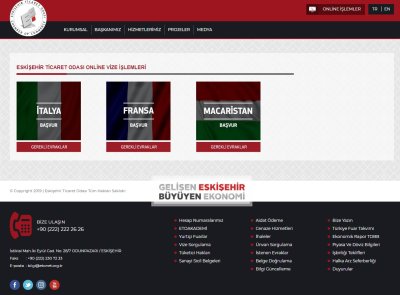 ETO ÜYELERİNE "BİR TIKLA" VİZE BAŞVURUSU