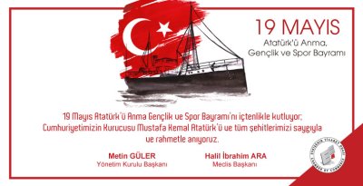 GENÇLERİMİZE GÜVENİYOR, ATAMIZI SAYGIYLA ANIYORUZ