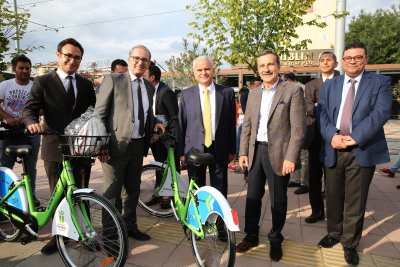 TURİSTLER ESKİŞEHİR'İ BİSİKLETLE KEŞFEDECEK