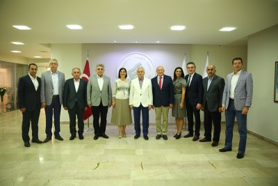 MİLLETVEKİLLERİ ÇAKIRÖZER VE SÜLLÜ BAŞKAN GÜLER İLE BİR ARAYA GELDİ.