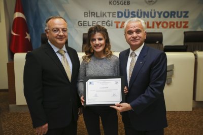 UYGULAMALI GİRİŞİMCİLİK EĞİTİMİ SERTİFİKA TÖRENİ DÜZENLENDİ