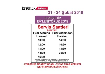 ESKİŞEHİR EV'LENİYORUZ FUARI ZİYARETÇİLERİNİN DİKKATİNE