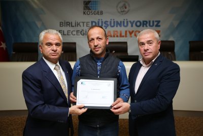 UYGULAMALI GİRİŞİMCİLİK EĞİTİMİ SERTİFİKA TÖRENİ DÜZENLENDİ