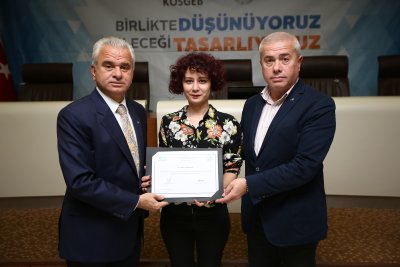 UYGULAMALI GİRİŞİMCİLİK EĞİTİMİ SERTİFİKA TÖRENİ DÜZENLENDİ