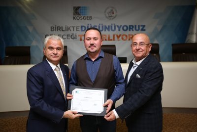 UYGULAMALI GİRİŞİMCİLİK EĞİTİMİ SERTİFİKA TÖRENİ DÜZENLENDİ