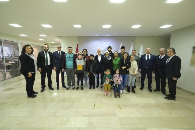 ETO BAŞKANI GÜLER ÖZEL GEREKSİNİMLİ ÖĞRENCİLERİ KONUK ETTİ