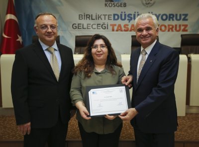 UYGULAMALI GİRİŞİMCİLİK EĞİTİMİ SERTİFİKA TÖRENİ DÜZENLENDİ