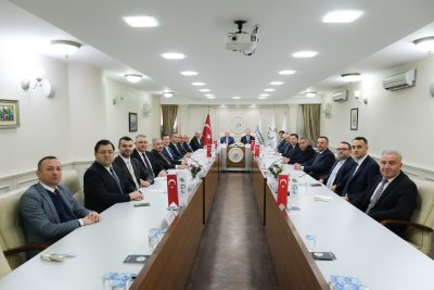 MERKEZ BANKASI BAŞKANI KARAHAN ETO’YU ZİYARET ETTİ