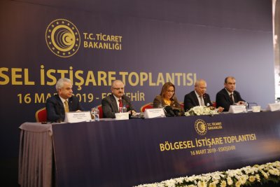 GÜLER ETO ÜYELERİNİN TALEPLERİNİ TİCARET BAKANI PEKCAN’A İLETTİ