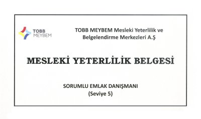 ETO’DAN EMLAK SEKTÖRÜNE MESLEKİ YETERLİLİK EĞİTİMİ