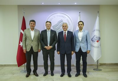 DANİMARKA BÜYÜKELÇİSİ İLE KARŞILIKLI TİCARET GÖRÜŞÜLDÜ