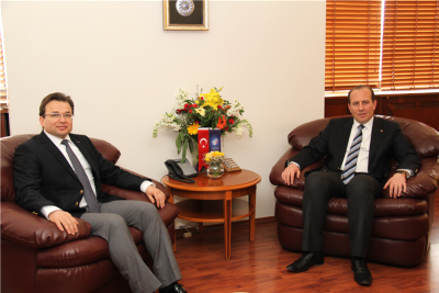 Vergi Müfettişleri Grup Başkanı'ndan Başkan Karacan'a Ziyaret