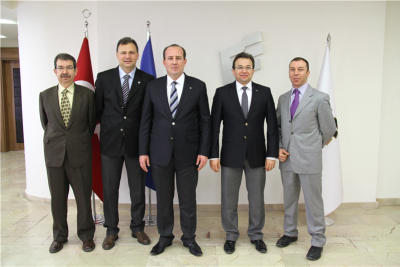 Vergi Müfettişleri Grup Başkanı'ndan Başkan Karacan'a Ziyaret