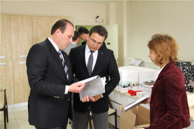 Vergi Müfettişleri Grup Başkanı'ndan Başkan Karacan'a Ziyaret