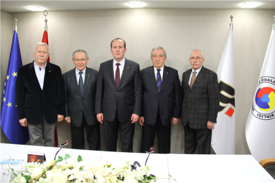Edirne Ticaret Borsası Yönetim Kurulu Başkanı’ndan ETO’ya Ziyaret
