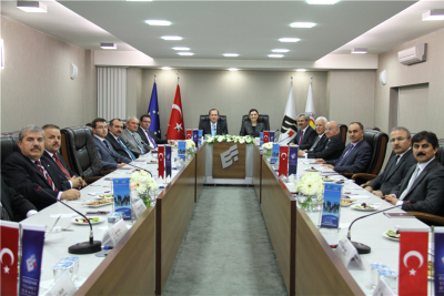 Sosyal Güvenlik Kurumu’na tüccar ve sanayicilerimizin talepleri iletildi