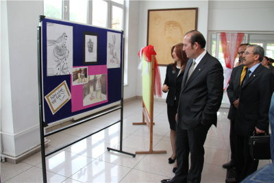 Başkan Karacan, mezunu olduğu Cengiz Topel İlköğretim Okulu’nda