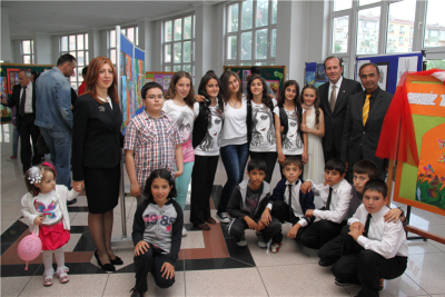 Başkan Karacan, mezunu olduğu Cengiz Topel İlköğretim Okulu’nda