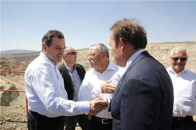 Karacan, Magnesit A.Ş’nin 50. Kuruluş Yıldönümü Kutlamasında