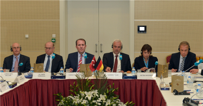 Alman Bakan Duin TOBB’da Karacan tarafından ağırlandı