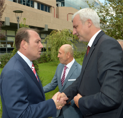 Alman Bakan Duin TOBB’da Karacan tarafından ağırlandı