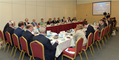 Alman Bakan Duin TOBB’da Karacan tarafından ağırlandı