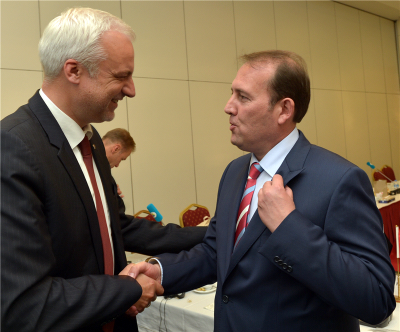 Alman Bakan Duin TOBB’da Karacan tarafından ağırlandı