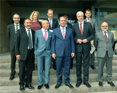 Alman Bakan Duin TOBB’da Karacan tarafından ağırlandı