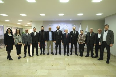 ZAFER PARTİSİ’NİN BELEDİYE BAŞKAN ADAYLARI ETO’YU ZİYARET ETTİ