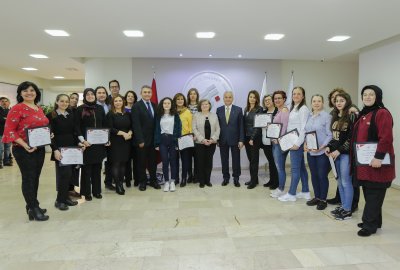 ETO ÜYESİ GELİNLİKÇİLERE SERTİFİKA