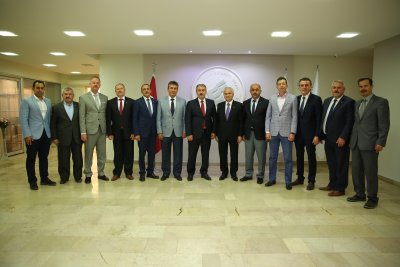 BÜYÜK BİRLİK PARTİSİ GENEL BAŞKANI DESTİCİ ETO'YA KONUK OLDU