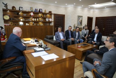 ETO HEYETİ ODUNPAZARI BELEDİYE BAŞKANI KURT’A ÜYELERİN TALEPLERİNİ İLETTİ