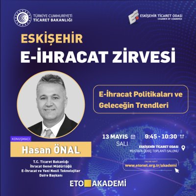 E-İHRACATIN BAŞARILI İSİMLERİ ETO’DA GERÇEKLEŞECEK ZİRVEDE BULUŞUYOR