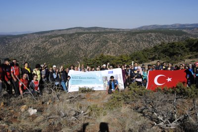 ESKİŞEHİR AB BİLGİ MERKEZİNDEN İKLİM DEĞİŞİKLİĞİ İÇİN DOĞA YÜRÜYÜŞÜ