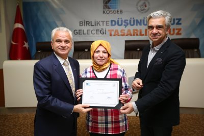 UYGULAMALI GİRİŞİMCİLİK EĞİTİMİ SERTİFİKA TÖRENİ DÜZENLENDİ