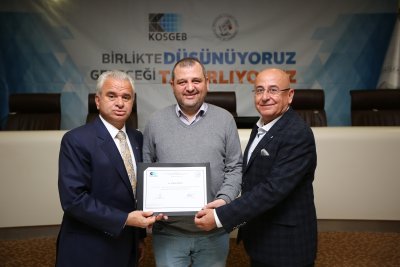 UYGULAMALI GİRİŞİMCİLİK EĞİTİMİ SERTİFİKA TÖRENİ DÜZENLENDİ