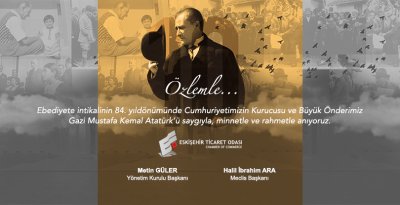 ATAMIZI MİNNETLE VE SAYGIYLA ANIYORUZ