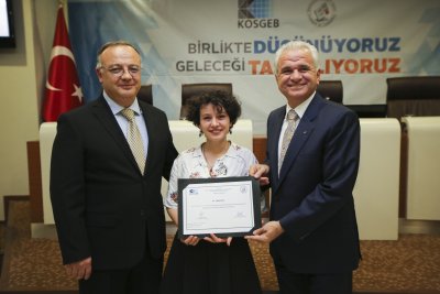 UYGULAMALI GİRİŞİMCİLİK EĞİTİMİ SERTİFİKA TÖRENİ DÜZENLENDİ