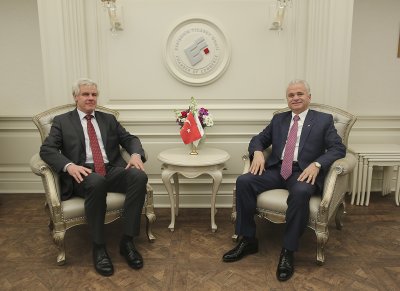 ALMANYA İLE TİCARET VE VİZE KOLAYLIĞI GÖRÜŞÜLDÜ