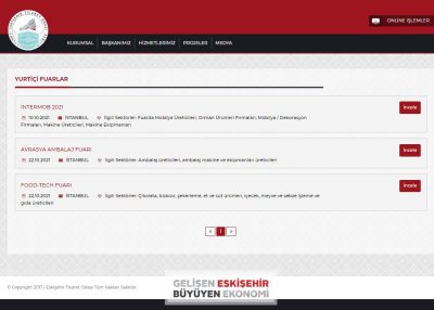 ETO’DA YURT İÇİ FUARLAR YENİDEN BAŞLADI